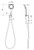 Nx Orli Hand Shower 3Star Matte Black [168513]