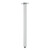 Shower Arm Ceiling Mount Straight Square Rail 450mm Chrome [168633]