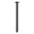 Shower Arm Ceiling Mount Straight Square Rail 450mm Black [168634]