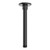 Shower Arm Ceiling Mount Straight Round Rail 200mm Black [168636]