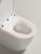 Lafeme Crawford Inwall Cistern Floor Pan Smart toilet 592*400*492mm with Brushed Gold Flush Plate [287694]