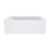 Sentor Left-Hand Acrylic Corner Bath with Overflow 1500mm Gloss White [305840]