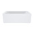 Sentor Right-Hand Acrylic Corner Bath with Overflow 1500mm Gloss White [305834]