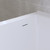 Sentor Right-Hand Acrylic Corner Bath with Overflow 1650mm Gloss White [305832]