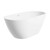 Koko Freestanding Acrylic Bath with Overflow 1500mm Gloss White [305816]