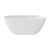 Koko Freestanding Acrylic Bath with Overflow 1500mm Gloss White [305816]