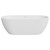 Koko Freestanding Acrylic Bath with Overflow 1680mm Matte White [305823]