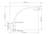 Rectangle Wall Curved Shower Arm Black [168644]