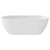 Koko Freestanding Acrylic Bath with Overflow 1680mm Gloss White [305814]
