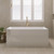 Hustle Left-Hand Multi-Fit Acrylic Bath with Overflow 1500mm Gloss White [305830]