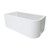 Hustle Right-Hand Multi-Fit Acrylic Bath with Overflow 1500mm Gloss White [305827]