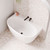 Keeto Back-To-Wall Acrylic Bath with Overflow 1300mm Gloss White [305846]