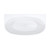 Keeto Back-To-Wall Acrylic Bath with Overflow 1500mm Gloss White [305822]