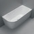 Isabella Left-Hand Acrylic Corner Bath with Overflow 1500mm Gloss White [305837]