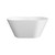 Austin Freestanding Acrylic Bath with Overflow 1300mm Gloss White [305838]