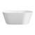Austin Freestanding Acrylic Bath with Overflow 1500mm Gloss White [305852]