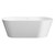 Austin Freestanding Acrylic Bath with Overflow 1700mm Gloss White [305831]