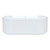 Eleanor Freestanding Acrylic Bath with Overflow 1700mm Gloss White [305844]