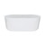 Windsor Freestanding Acrylic Bath with Overflow 1500mm Gloss White [305833]