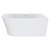 Chloe Left-Hand Acrylic Corner Bath with Overflow 1400mm Gloss White [305819]
