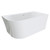 Chloe Left-Hand Acrylic Corner Bath with Overflow 1400mm Gloss White [305819]