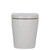 Koko Tornado Flush Wall-Faced Toilet Suite, Pan + Soft Close Seat ONLY (cistern not included), P-Trap, Gloss White [306098]