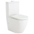 Koko Tornado Flush Back-to Wall Toilet Suite, Pan + Soft Close Seat + Geberit  Cistern, 160-230mm S-Trap, Gloss White [306083]