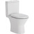 Chica Close-Coupled Toilet Suite with Soft Close Seat, P Trap Gloss White [306117]