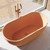 Kaya Floor Mounted Bath Mixer with Hand Shower Brushed Copper [306289]