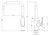 Empire Slim Sink Mixer Brushed Copper [306248]