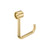 Care Roll Holder for Hand Rail Urban Brass [306286]