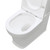 Lillian Tornado Flush Back-to-Wall Toilet Suite including S-Trap (90-160mm) Pan + Seat + R&T Cistern, Gloss White [306326]
