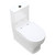 Lillian Tornado Flush Back-to-Wall Toilet Suite including S-Trap (160-230mm) Pan + Seat + R&T Cistern, Gloss White [306329]