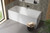 Bianco 1400 Back-to-Wall or Corner Freestanding Bath White [306348]