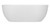 Novara 1680 Freestanding Bath White [306337]