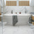 Regent 1700 Freestanding Bath with Integrated Overflow White [306349]