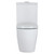 Koko Rimless Back-to-Wall Suite S Trap 160-230 Set Out with Quick Release Soft Close SeatWhite [168946]