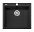 Large Bowl Topmount Sink Matte Black [302245]