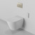 Novus Smart Wall-Hung Toilet Suiet with R&T Inwall Cistern, Rimless Pan and Round Flush Buttons Gold [308012]