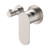 Empire Slim Wall Mixer with Diverter Small Round Plates Horizontal Brushed Nickel [307756]