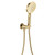 Empire Slim Hand Shower Round Plate Urban Brass [307777]