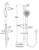 Stella Rail Shower with Soap Dish Chrome [307758]