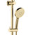 Empire Slim Curved Twin Shower Urban Brass [307783]