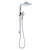 Empire Slim Deluxe Twin Shower Chrome [307776]