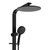 Empire Slim Deluxe Twin Shower Matte Black [307779]