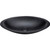 Bahama Above Counter Cast Stone Basin 600mm x 350mm x 105mm Matte Black [169418]
