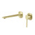 Vask SwitchMix Wall Basin or Bath Mixer Set Brushed Gold [306750]