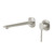 Vask SwitchMix Wall Basin or Bath Mixer Set Fit-Off Kit Brushed Nickel [306788]