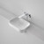 Luna Semi Recessed Basin Landing White 0 Tap Holes [180576]