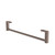 Liano II Hand Wall Basin Integrated Towel Rail Brushed Bronze [310667]